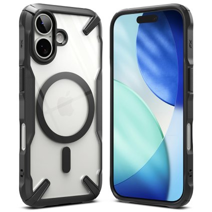 Puzdro Ringke Fusion X MagSafe pre iPhone 17 čierne