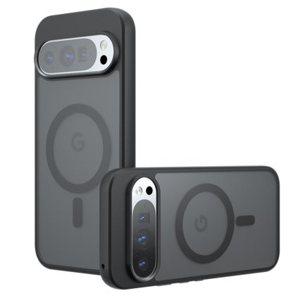 Techsuit PureFrost MagSafe puzdro pre Google Pixel 9 9 Pro v matnej čiernej