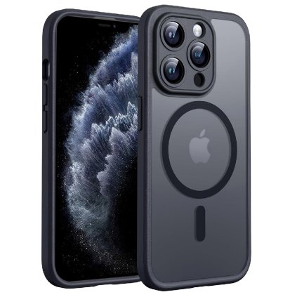 Techsuit PureFrost MagSafe pre iPhone 11 Pro Max v matnej čiernej