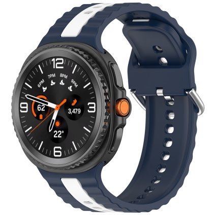 Techsuit remienok Samsung Galaxy Watch8 40mm 44mm Classic tmavý denim