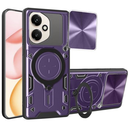 Techsuit CamGuard Pro Honor 400 fialové puzdro