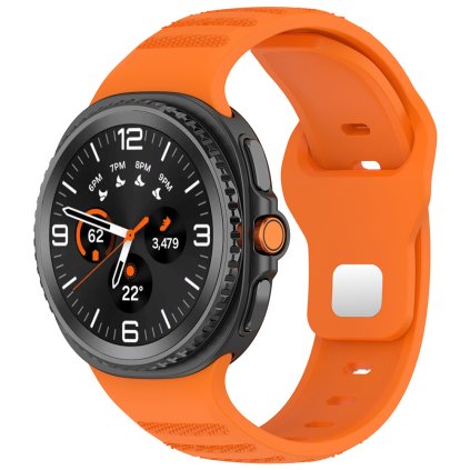 Techsuit remienok pre Samsung Galaxy Watch8 40mm 44mm Classic oranžový