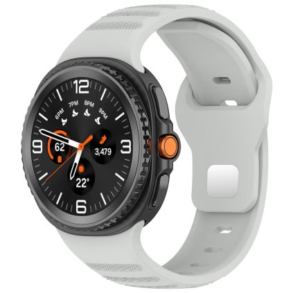 Techsuit puzdro remienok Samsung Galaxy Watch8 40mm 44mm Classic šedý