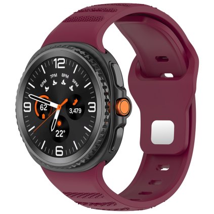 Puzdro Techsuit pre Samsung Galaxy Watch8 40mm 44mm Classic Bordeaux