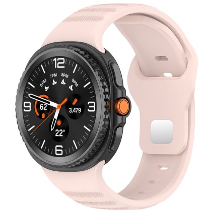 Techsuit remienok Samsung Galaxy Watch8 40mm 44mm Classic ružový