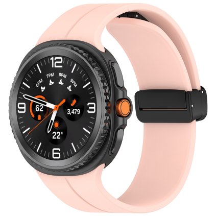 Techsuit remienok Samsung Galaxy Watch8 40mm 44mm Classic ružový