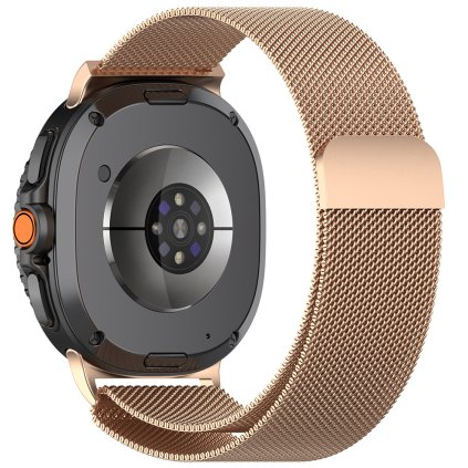 Techsuit remienok pre Samsung Galaxy Watch8 40mm 44mm Classic ružovo zlatý