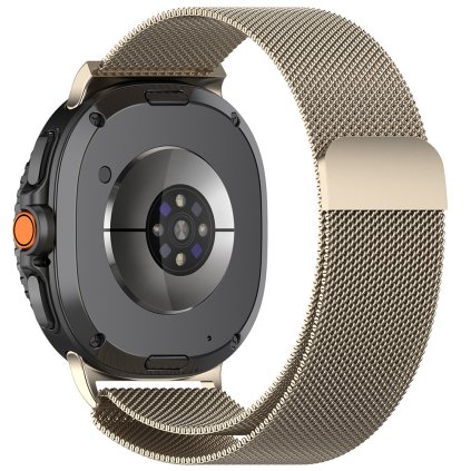 Techsuit remienok Samsung Galaxy Watch8 40mm 44mm Classic prírodný titán