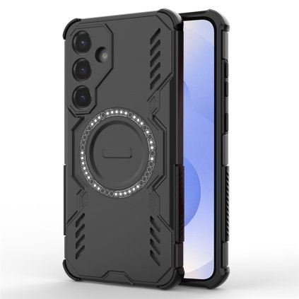 Puzdro Techsuit ArmorMag pre Samsung Galaxy S25 čierne