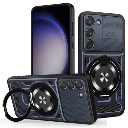 Techsuit RuggedCam pre Samsung Galaxy S23 modré puzdro