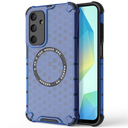 Techsuit HoneyComb Shield MagSafe pre Samsung Galaxy A16 4G A16 5G modré puzdro