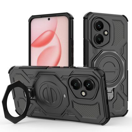 Ochranné puzdro Techsuit Carbon Shield PRO Honor 400 čierne