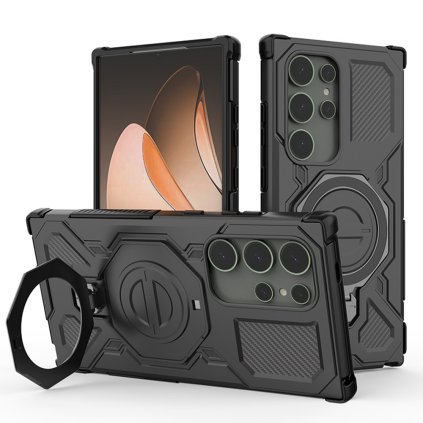 Techsuit Carbon Shield PRO pre Samsung Galaxy S24 Ultra cierny