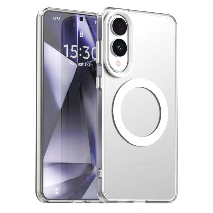 Techsuit CandyCase MagSafe pre Samsung Galaxy S25 Edge biele puzdro