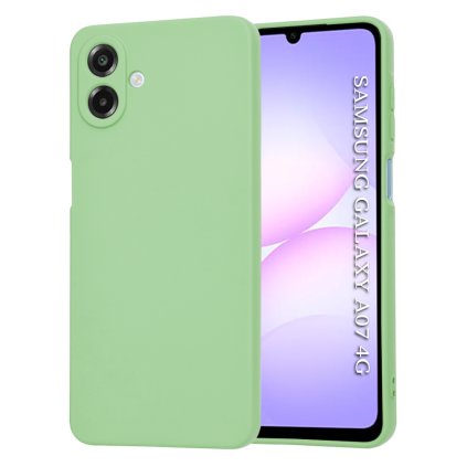 Techsuit SoftFlex pre Samsung Galaxy A07 4G v mätovo zelenej