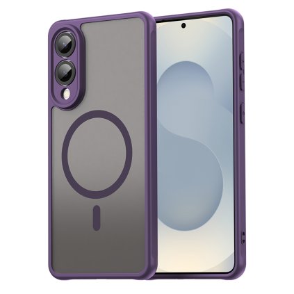 Techsuit HaloFrost II MagSafe pre Samsung Galaxy S25 Edge fialové puzdro