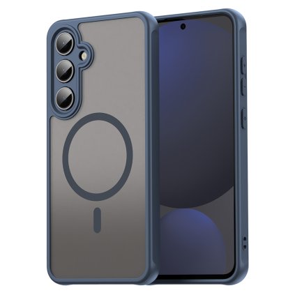 Techsuit HaloFrost II MagSafe pre Samsung Galaxy S24 FE tmavomodré puzdro