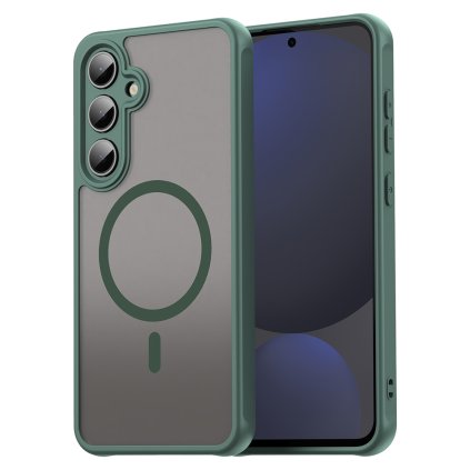 Techsuit HaloFrost II MagSafe pre Samsung Galaxy S24 FE zelené puzdro