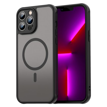 Techsuit HaloFrost II MagSafe pre iPhone 13 Pro Max čierne puzdro