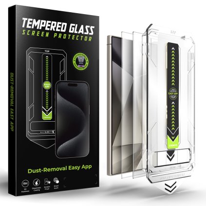 Techsuit TitanGlass CrystalHD 2 ks Samsung Galaxy S24 Ultra priehľadné