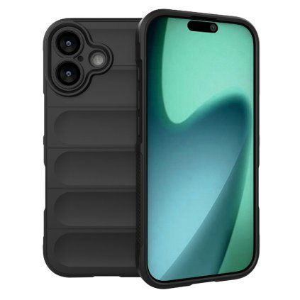 Techsuit Magic Shield pre iPhone 17 čierne puzdro