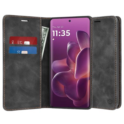 Puzdro Techsuit Confy Cover pre Motorola Edge 60 Pro čierne