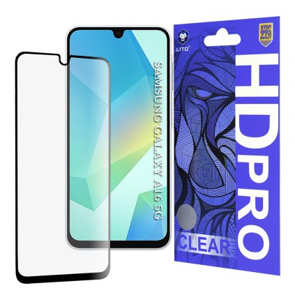 Lito HD Pro Clear puzdro pre Samsung Galaxy A16 A17 čierna