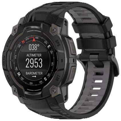 Puzdro Techsuit Garmin Instinct 3 50mm Instinct 3 50mm Solar čierna sivá