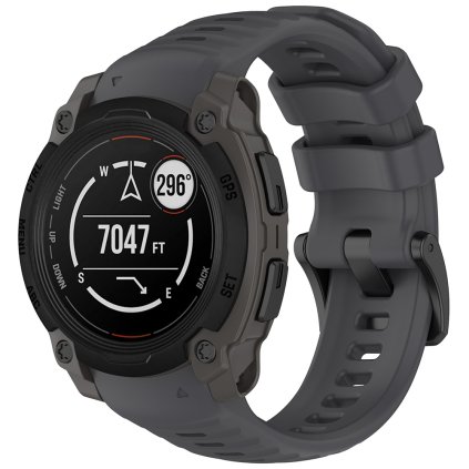 Remienok na hodinky Garmin Instinct E 45mm sivý Techsuit W076