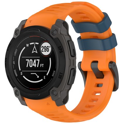 Remienok Techsuit Garmin Instinct E 40mm oranžový