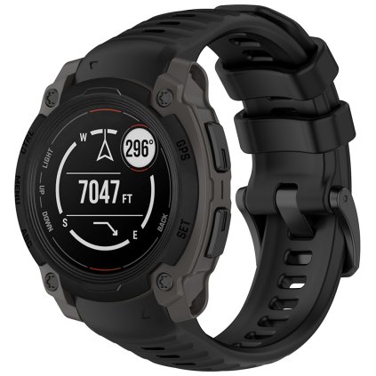 Remienok Techsuit Garmin Instinct E 40mm cierny