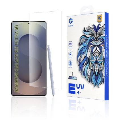 Ochranné sklo Lito 3D UV pre Samsung Galaxy S25 Ultra číre