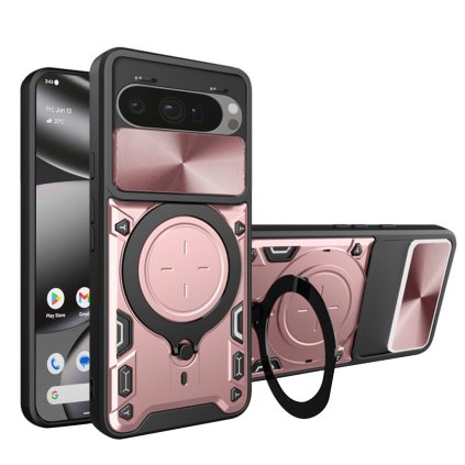 Techsuit CamGuard Pro Google Pixel 10 Pro XL ružovozlaté puzdro