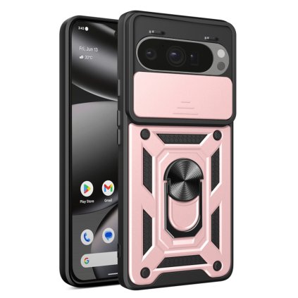 Techsuit CamShield Series Google Pixel 10 Pro XL ružovozlaté puzdro