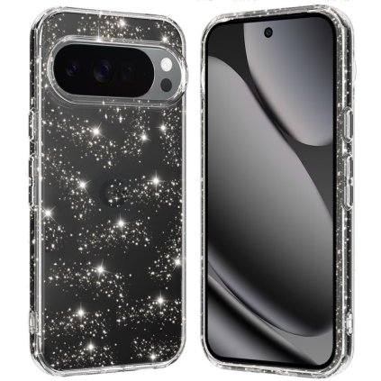 Techsuit SparkleSkin Series Google Pixel 10 Pro XL priehľadné puzdro