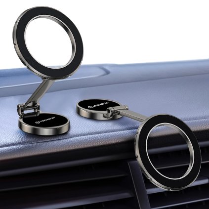 Držiak na palubnú dosku a stôl Techsuit TitanMagX S13 sivý