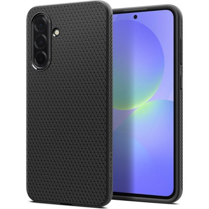 Spigen Liquid Air pre Samsung Galaxy A36 5G matné čierne puzdro