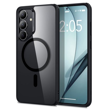 ESR Classic Hybrid HaloLock pre Samsung Galaxy S25 Plus čierne priehľadné puzdro