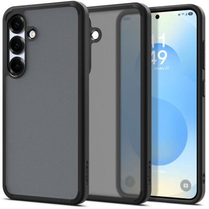 Spigen Ultra Hybrid Samsung Galaxy S25 Čierne mrazivé puzdro
