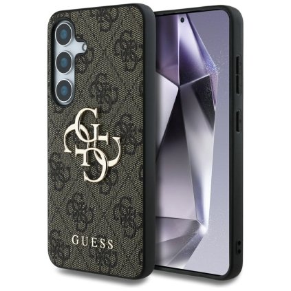 Guess Hardcase 4G Big Metal Logo pre Samsung Galaxy S25 Plus hnedé