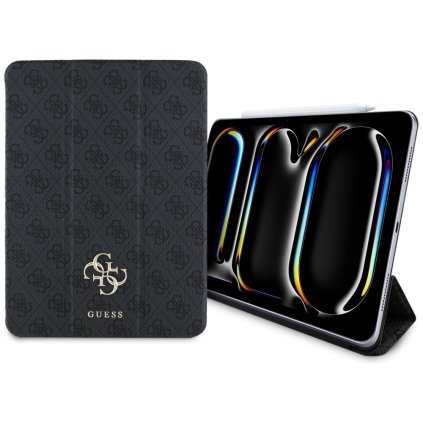 Guess Magnetic 4G Big Logo puzdro iPad Pro 11 2024 2025 čierne