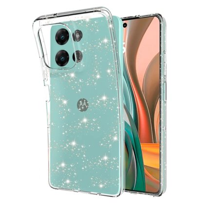 Techsuit SparkleSkin Series pre Motorola Moto G75 priehľadné puzdro