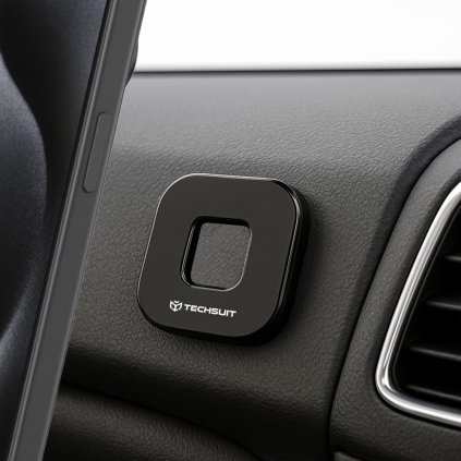 Techsuit Phone Holder Tiny Series HOLD210 magnetický držiak na palubnú dosku čierny