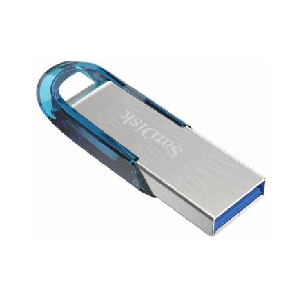 SanDisk Memory Stick USB 3.0 FlashDrive 128GB 150MB/s sivá modrá