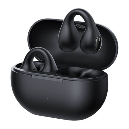 Baseus Wireless Earbuds Bass 15 Clip Cluster Black bezdrôtové slúchadlá puzdro