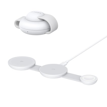 Anker Bezdrôtová nabíjačka MagGo 3v1 pre iPhone AirPods Apple Watch biela