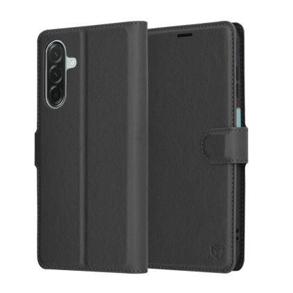 Puzdro Techsuit Leather Folio pre Samsung Galaxy A26 5G čierne