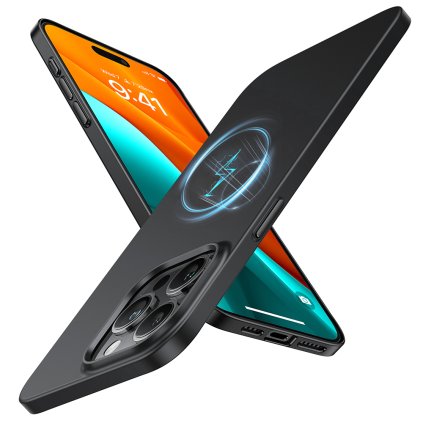 Torras OriginFit Mag Series pre iPhone 15 Pro Max čierne puzdro