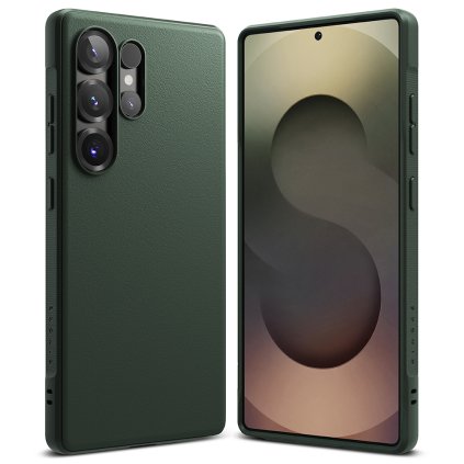 Puzdro Ringke Onyx pre Samsung Galaxy S25 Ultra tmavozelené