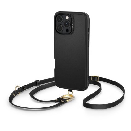 Spigen Cyrill Kajuk Classic Charm MagSafe pre iPhone 16 Pro čierne puzdro